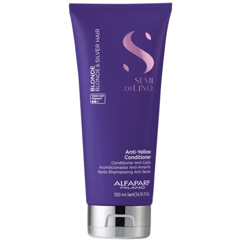 alfaparf milano semi di lino blonde anti yellow conditioner 200ml p26230 62066 image